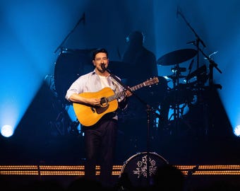 Limitowana edycja artystycznego druku giclée Mumford & Sons z certyfikatem autentyczności (COA)