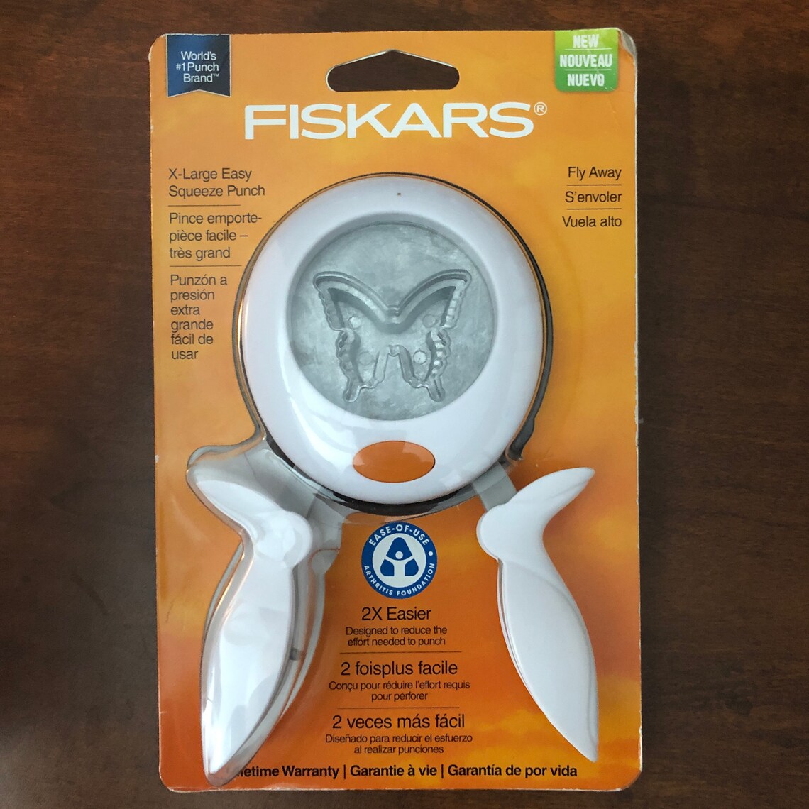 Paper PUNCH Butterfly XLarge FISKARS Paper Punch Scrap Etsy