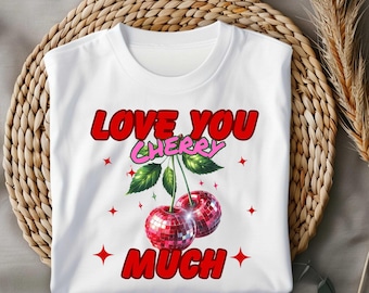 I Love You Cherry Much, 10x10 - Etsy