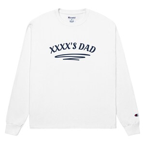 Champion-shirt met lange mouwen heren dad