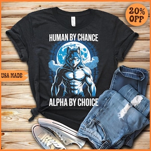 Alpha Wolf Graphic Tee: Vintage 90s Mental Health Shirt