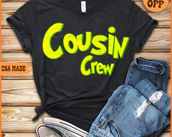Cousin Crew Shirt: Passendes Familientreffen T-Shirt