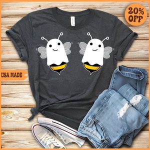 Boo Bees T-Shirt, Boo bees , Halloween Shirt, Funny Halloween Tee, Boo bees sweatshirt, Funny Gifts For Her, Bee Tees Hoodie , Couples Shirt