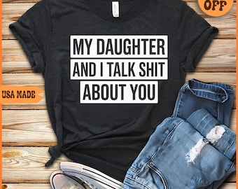 Funny Mom Daughter Matching Shirt: Sarcastic Humor Gift