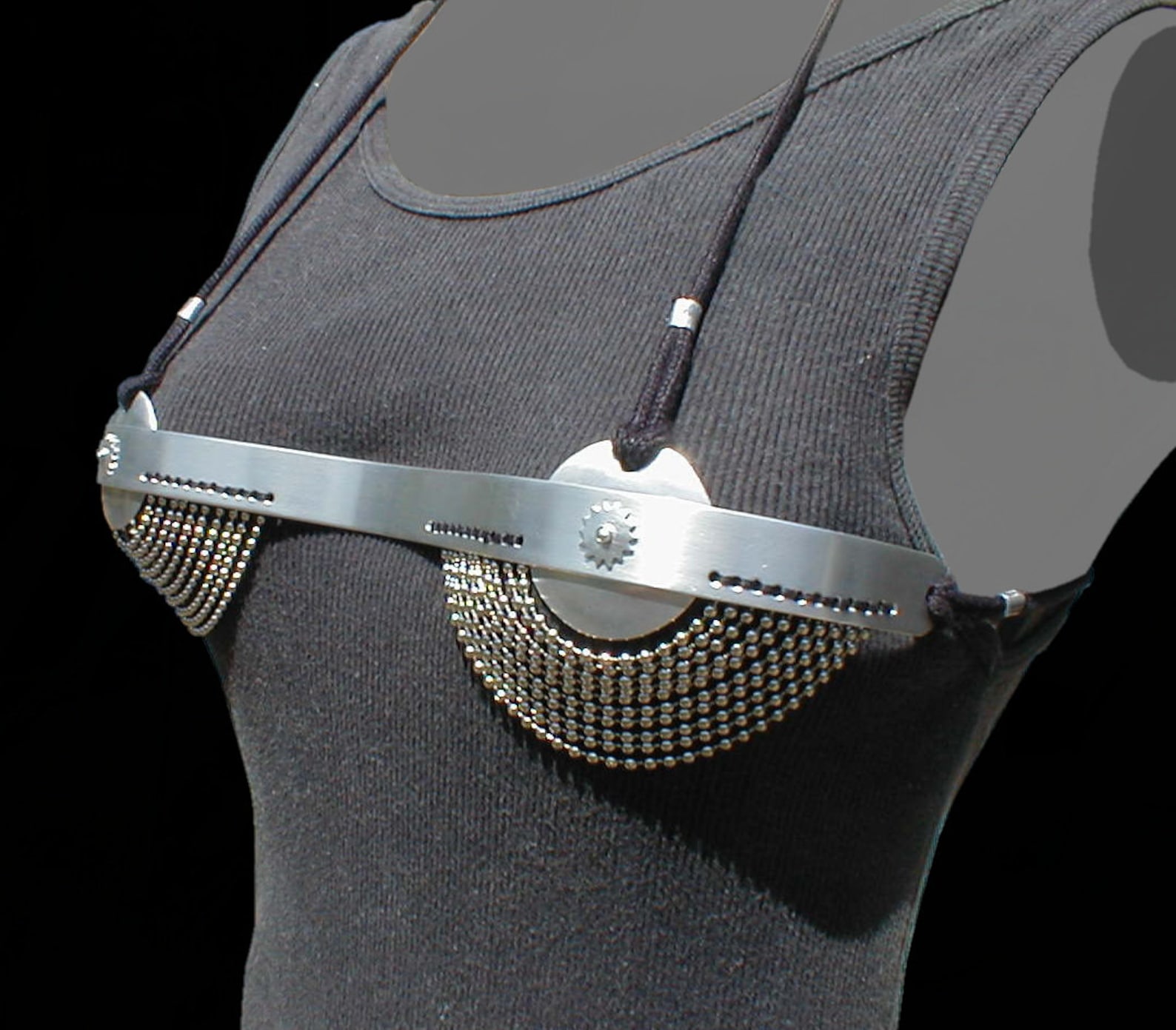 Banded Metal Bra With Bead Chain for A and B Cups Only Etsy