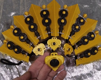 Vampire Queen's headpiece V2 Gold Black