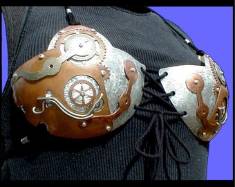 Steampunk Metal Bra 90.002