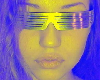 Cyberpunk Visors single piece metal