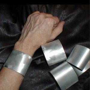 Brushed Metal Cuffs