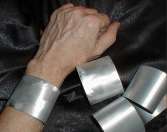 Brushed Metal Cuffs