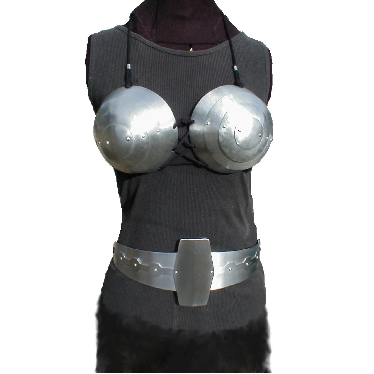 Valkyrie Metal Bra and Belt 