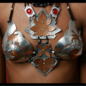 Vampire Queen Metal Bra