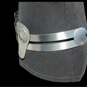 Thor Styled Metal Belt with adjustable tie back image 2