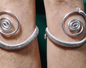 Spiral Wire Bracelets