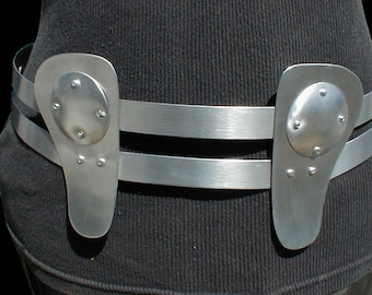 Thor Styled Metal Belt with adjustable tie back