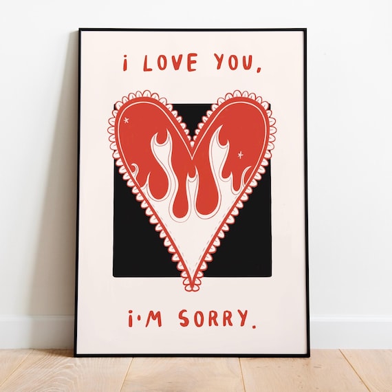 グレイシーエイブラムス - I Love You, I’m Sorry ポスター Gracie Abrams - I Love You, I'm Sorry