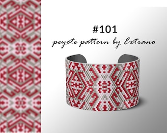 Peyote pattern bracelet, uneven peyote pattern, even peyote stitch, peyote pattern, native jewelry, spiritual jewelry, peyote #101