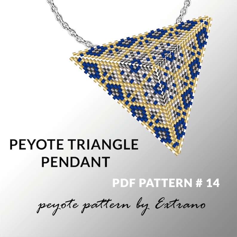 Peyote Triangle Patterns With Instruction Peyote Triangle Etsy peyote-triangle-patterns-with-instruction-peyote-triangle-etsy