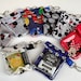 Mickey / Minnie Mouse Clear Mini Pouch Keychain Clip 3x4 Holder ID Credit Card Lip Balm Hand Sanitizer AuviQ EpiPen Vaccine Card Disney Gift