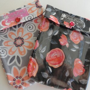 Mimmi Pigg & Röda Prickar Aj-påse 2 4x5's Genomskinligt Framfönster Första Hjälpen Sminkväska Disney Blöjväska Ryggsäcksinsats Fiskförlängare bild 3