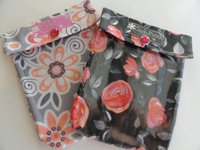 Mimmi Pigg & Röda Prickar Aj-påse 2 4x5's Genomskinligt Framfönster Första Hjälpen Sminkväska Disney Blöjväska Ryggsäcksinsats Fiskförlängare bild 3