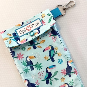 Toekan EpiPen medische tas doorzichtige clip voor 2+ allergie-/insuline-injectorpennen AuviQ-medicatie 4 maten Medische ID-kaart 50% korting