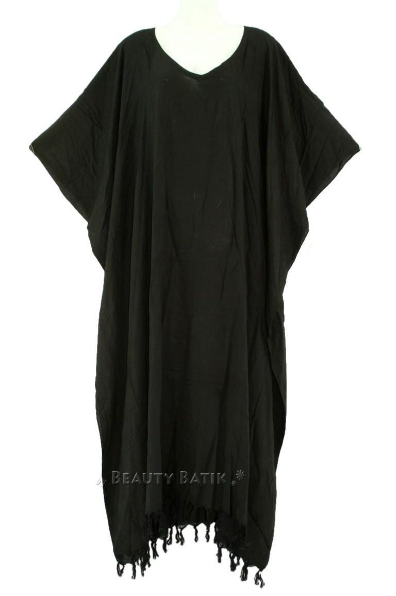 Women Caftan Kaftan Loungewear Maxi Plus Size Long Dress XL 1X 2X 3X 4X