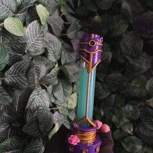 Jinx Shimmer Vial - Arcane Jinxunzel Cosplay Prop - LED Lit
