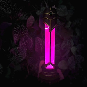 Arcane Shimmer Vial - Battery Lit Cosplay Prop