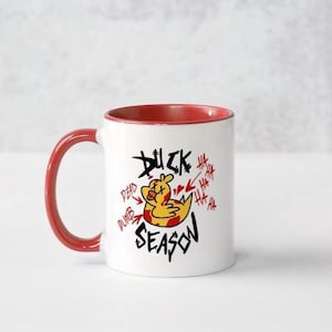 Lucifer Alastor Hazbin Hotel inspired - Duck Season mug