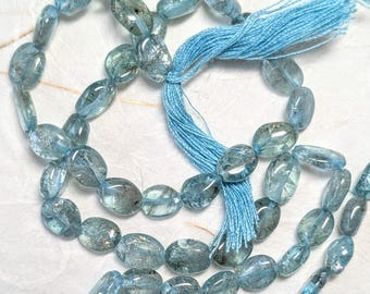 Sky Blue Apatite Tumbled Nuggets