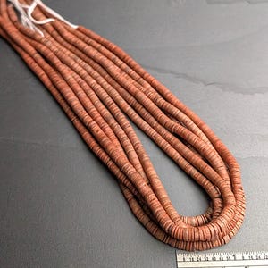 Heishi Shell Strand, Dyed