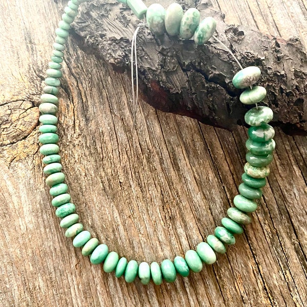 Lucin Variscite from Nevada / Designer Beads /  Mixed Sizes