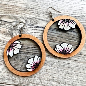 SVG Floral Hoops