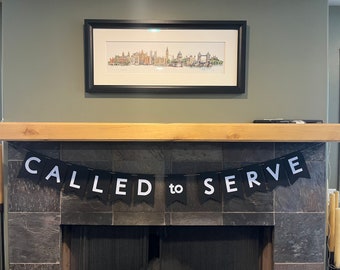 Called to Serve Missionary Banner Printable Missionary Call Opening ...