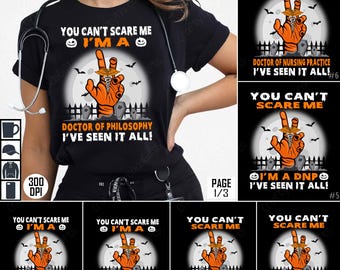 Nurse PNG Bundle, Sublimation Design, Medical Staff Clipart, Halloween Art, Doctor Digital Download, Nurse Digital Clipart