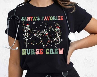 Nurse Shirt Sublimation Design PNG, Great Gift for Nurses, Christmas Gifts for Nurses, Nurse Holiday Shirt, Christmas Nurse Shirt Design