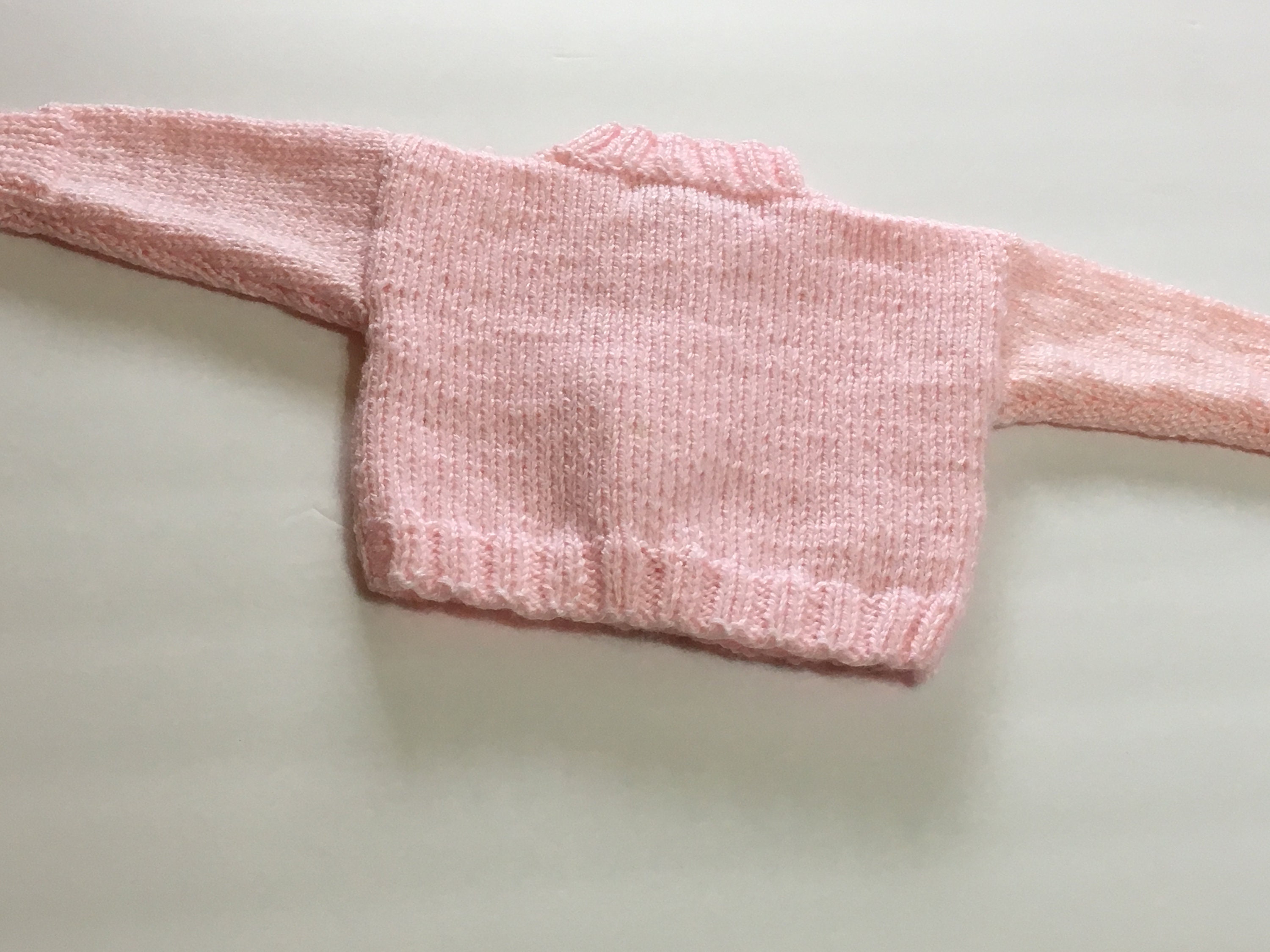 READY TO SHIP Knit Baby Cardigan Leggings and Hat Pink | Etsy