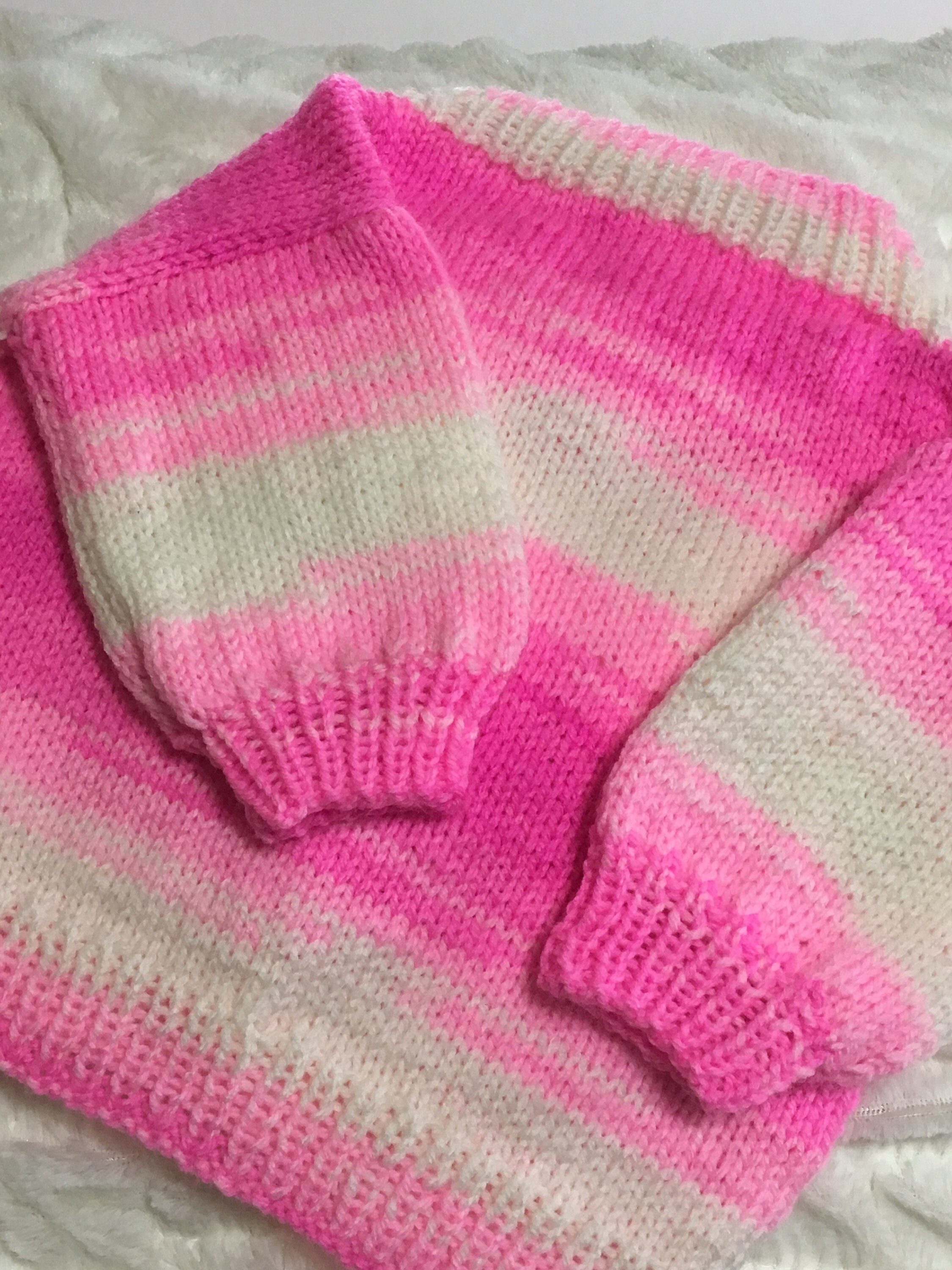 READY TO SHIP Knit Baby Sweater Leggings Hat Baby Girls Baby Shower