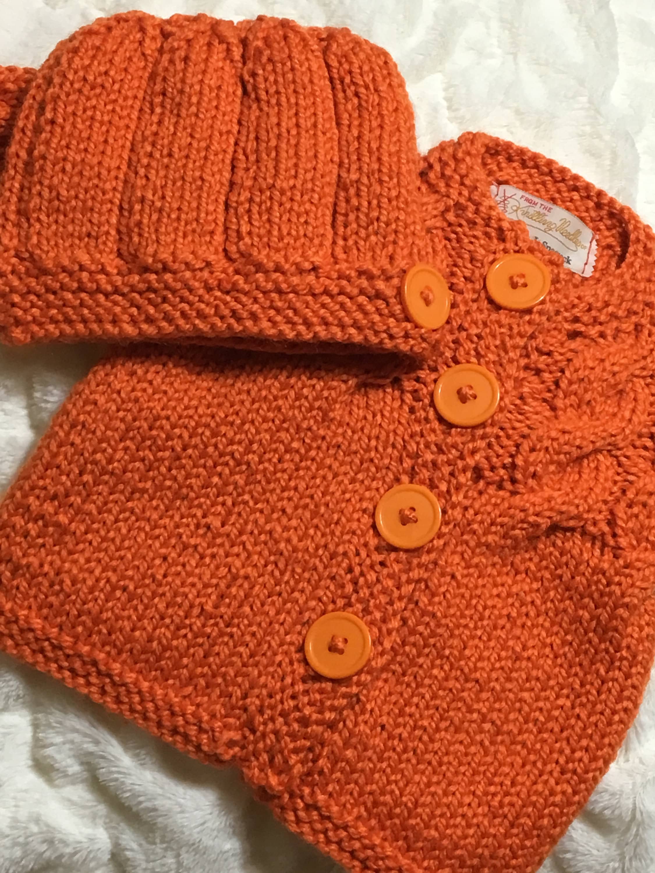 Baby Cardigan and Cap main image 1