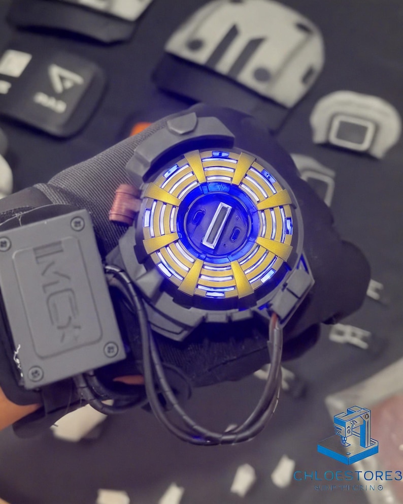 Titanfall 2 Time-Shift Gauntlet, Jack Cooper'S Phase Shift,Solomon Anderson'S Gloves,Cosplay Gloves, Game Replica Props,Birthday Gift