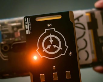 Cyberpunk-Style NCF Keychain