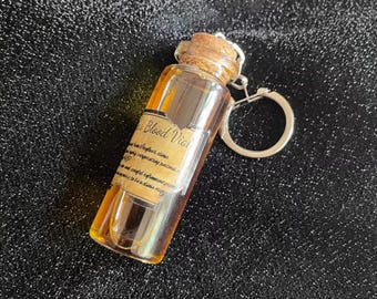 Losefka's Blood Vial Keychain ~ Bloodborne Cosplay Props ~ Bloodborne Hand-made Replica Props ~ A gift for Bloodborne Fans
