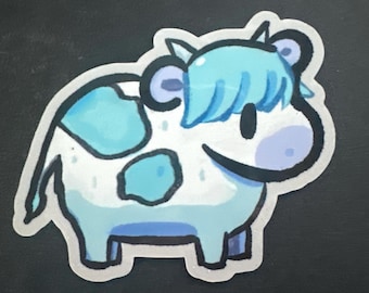 Cute Cow Sticker - Inspired by Fields of Mistria