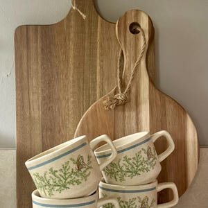 Vintage Flat Cup Coffee or Tea Fancy Free Collection Temper-Ware by Lenox