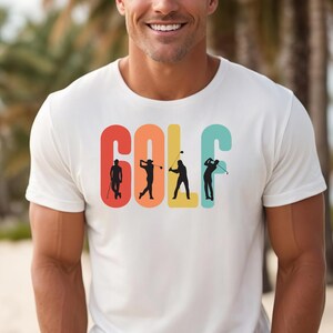 Golf Dad Shirt, Gift for Dad, Fathers Day Shirt, Men&#39;s Golf Gift, Best Dad Ever Shirt, Golf Lover Dad Shirt, Dad Gift