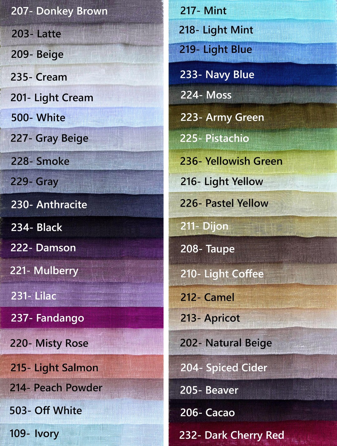 Linen Look Sheer Curtain, 40 Color Options, Extra Wide Drapes for ...