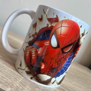 fun printed mug | character mug | smash effect mug | quirky mug | personalised mug |