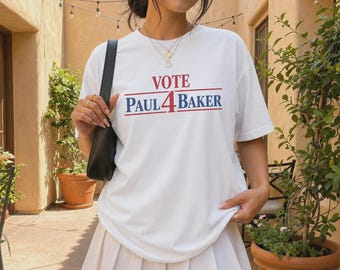 Camiseta "Vota por Paul Baker"