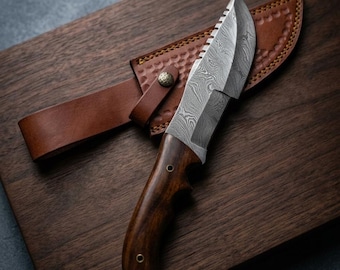 Studio-Fabricated 10" Walnut-Grain Damascus Sculpture | Curvilinear 2026 Premier Gallery Art